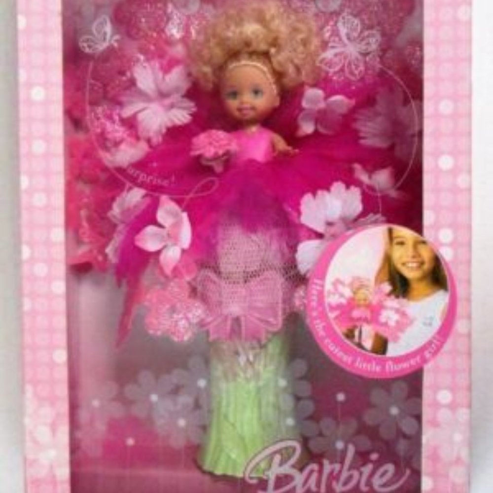 Barbie Kelly The Cutest Little Flower Girl-2006, Mattel# K8574-New in Box